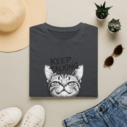 Keep Talking I'm Taking Notes Cat T‑Shirt