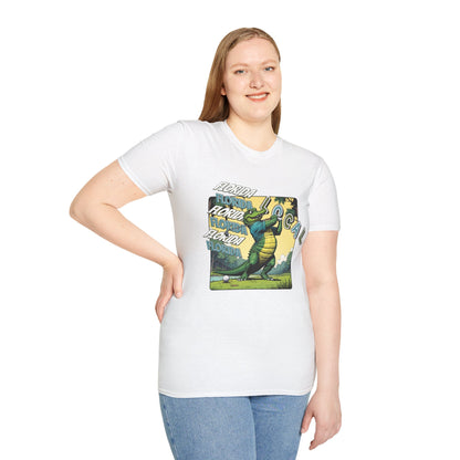 Florida Local Alligator Unisex Softstyle T-Shirt,golf,sport,florida