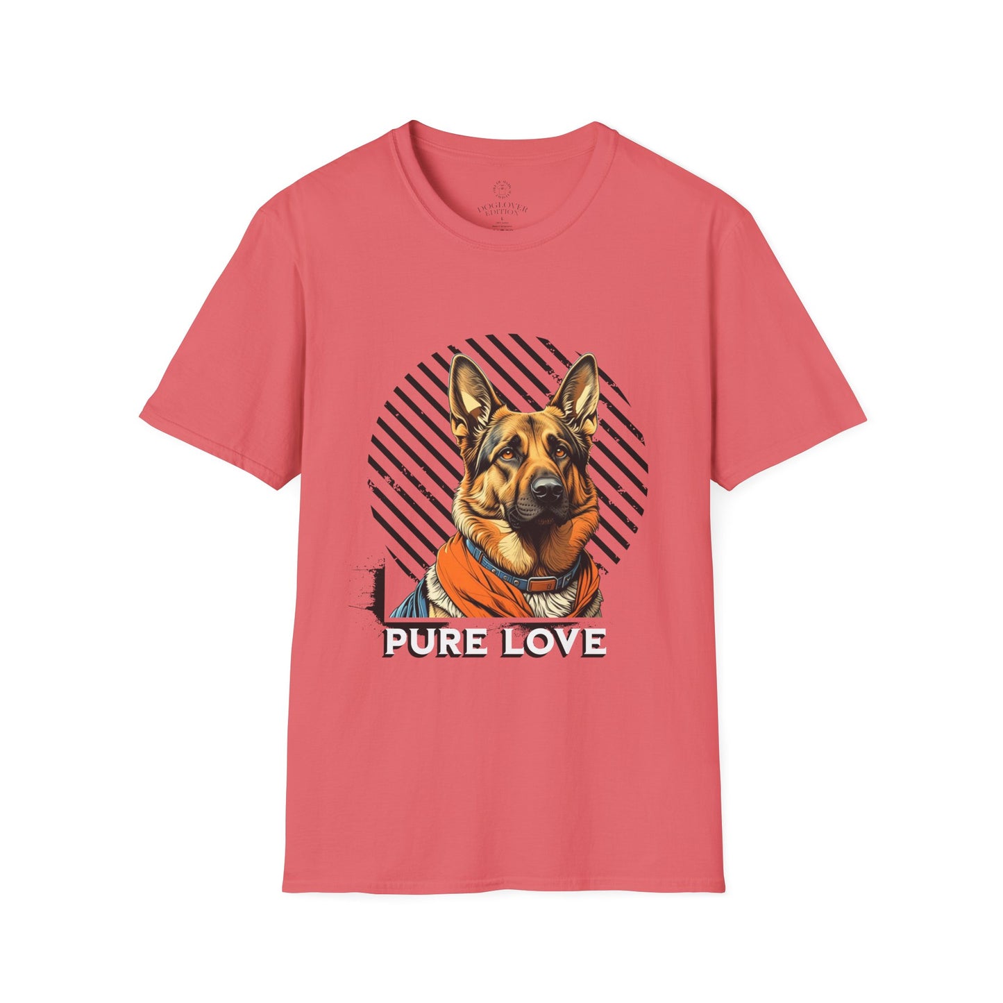 Pure Love Dog Art Unisex T-Shirt - Perfect Gift for Dog Lovers