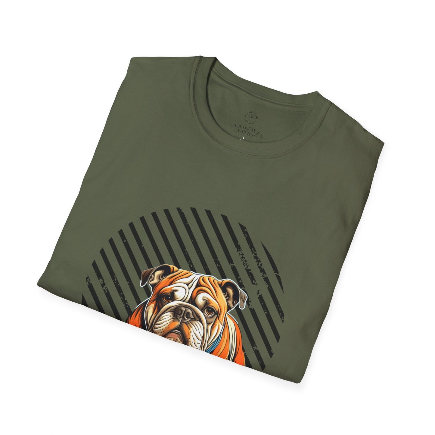 Pure Love Bulldog Unisex Softstyle T-Shirt