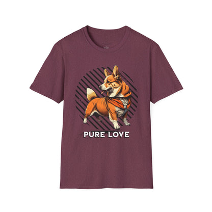 Pure Love Corgi Unisex Softstyle T-Shirt