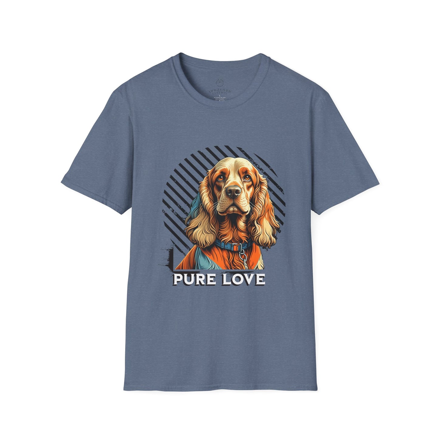 Pure Love Unisex Softstyle T-Shirt - Dog Lover Gift