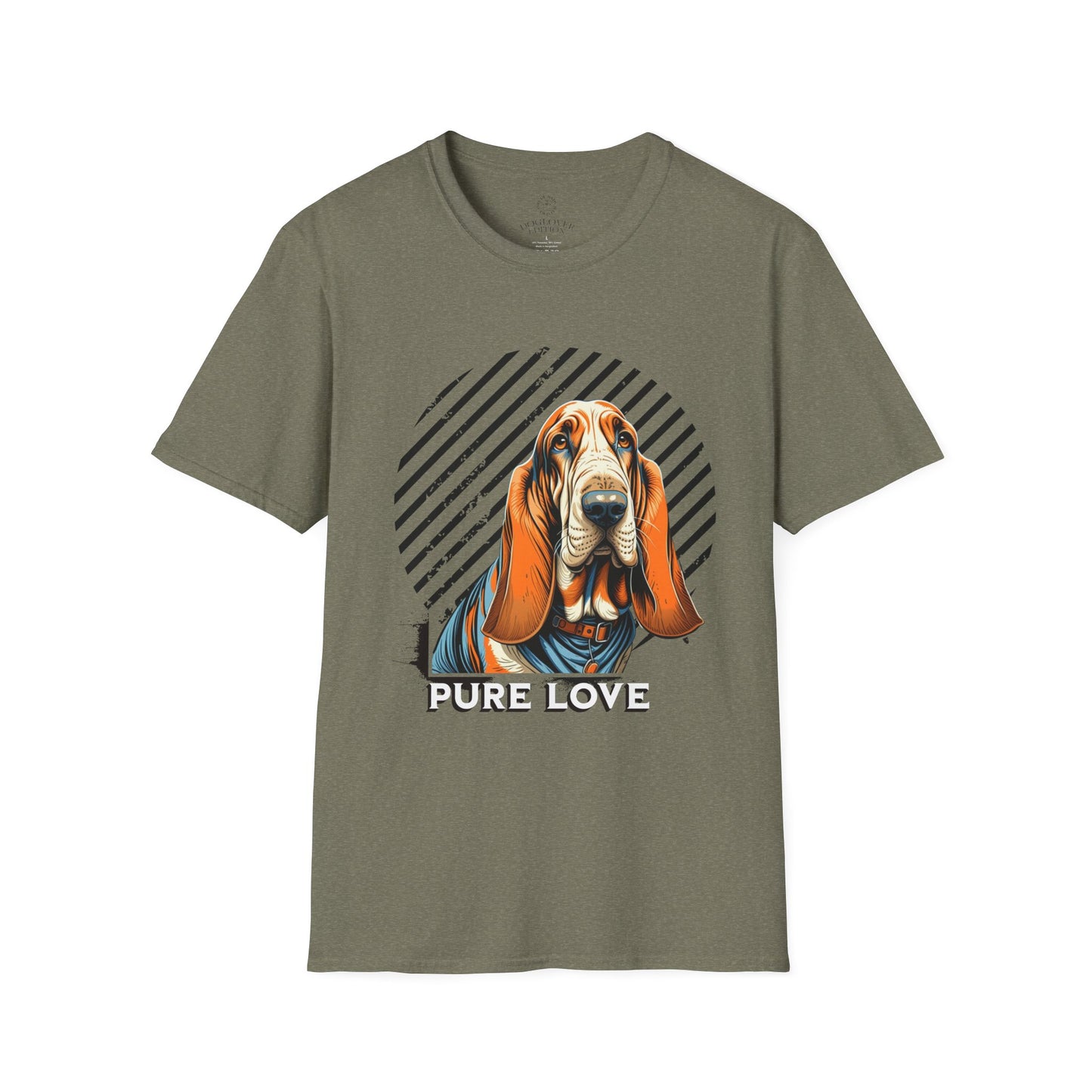 Pure Love Basset Hound Unisex T-Shirt