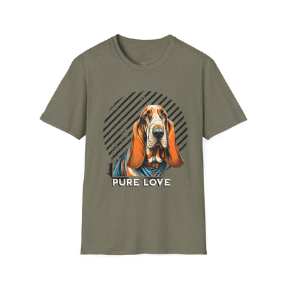 Pure Love Basset Hound Unisex T-Shirt