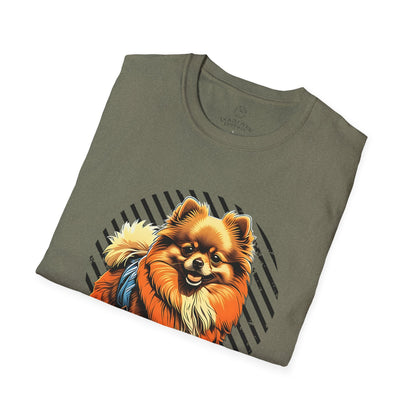 Unisex Softstyle T-Shirt - 'Pure Love' Pomeranian Print
