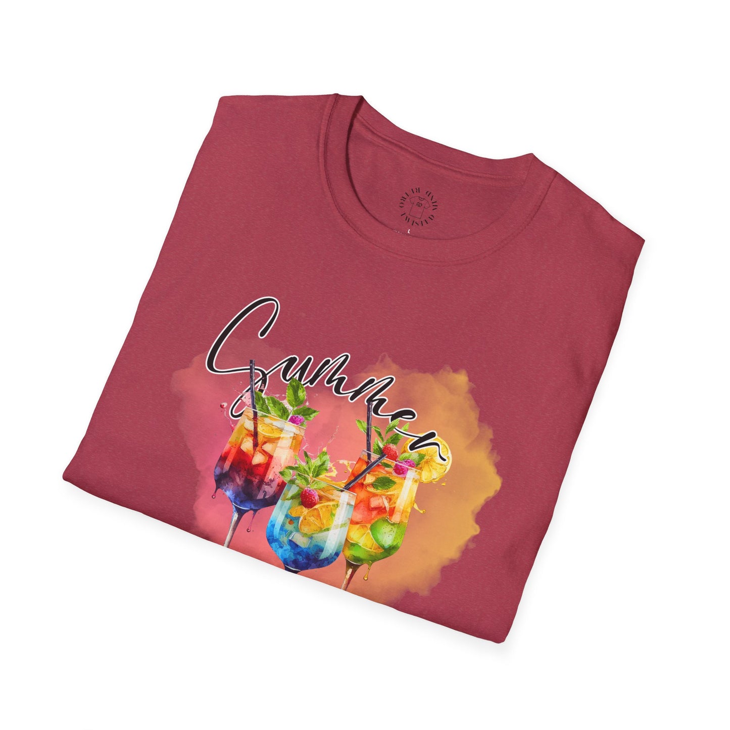 Colorful Floral Summer Unisex T-Shirt, Boho Shirt, Gift for Her, Vacation Tee, Festival Apparel, Summer Outfit