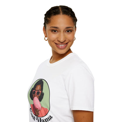 Cool Mama Graphic Unisex Softstyle T-Shirt - Perfect for Moms, Fun Gift for Mother's Day