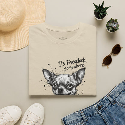Chihuahua 'It's Five O'Clock Somewhere' T-Shirt