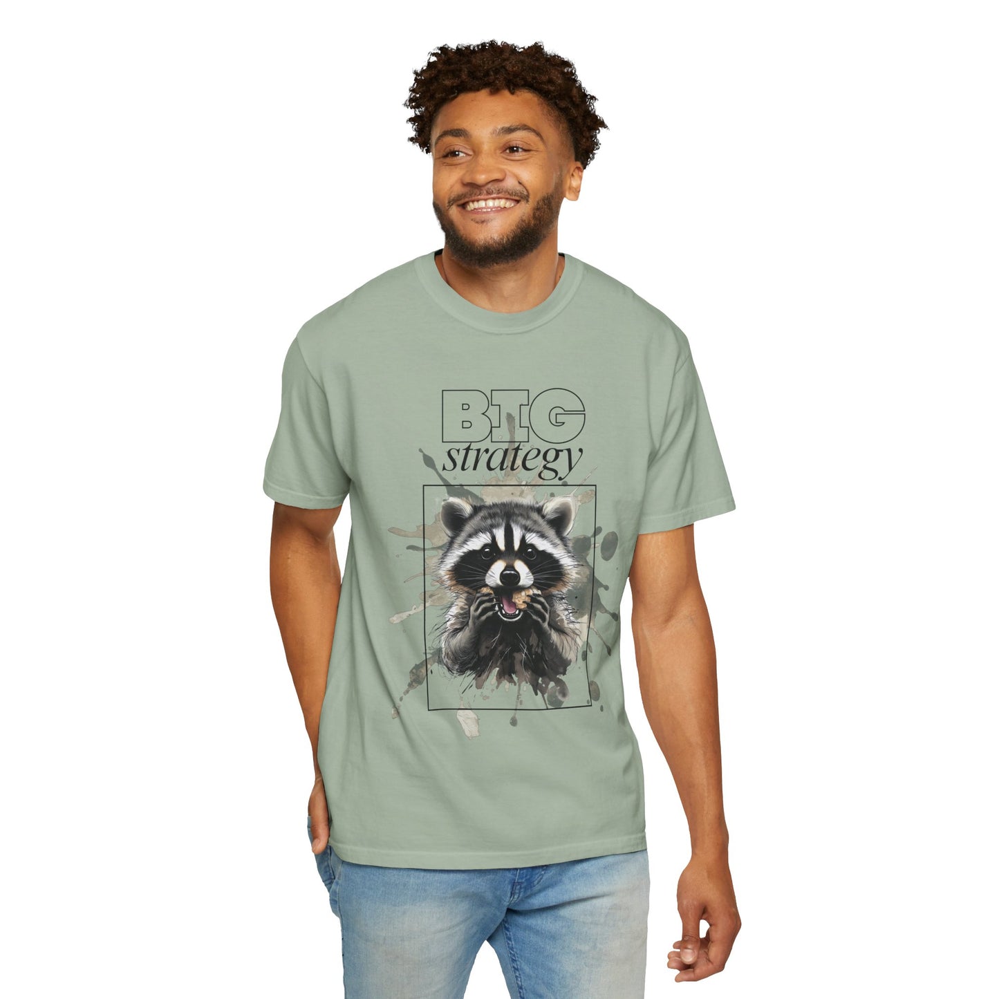 Raccoon Splash T-Shirt, BTC strategy, Graphic Tee
