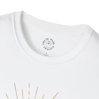 Empowered Women Unisex Softstyle T-Shirt - Bold & Confident Design, queen. girl