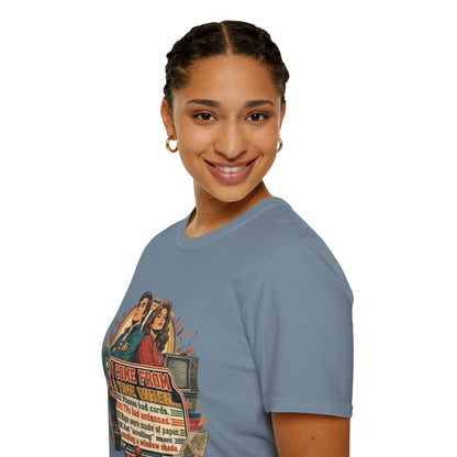 Vintage Road Trip T-Shirt — "I Come From A Time When" Retro Couple Graphic