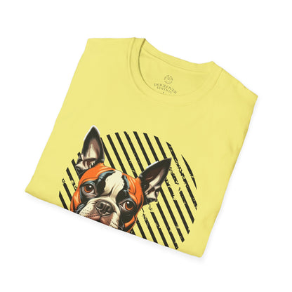 Pure Love French Bulldog T-Shirt | Unisex Softstyle Tee for Dog Lovers