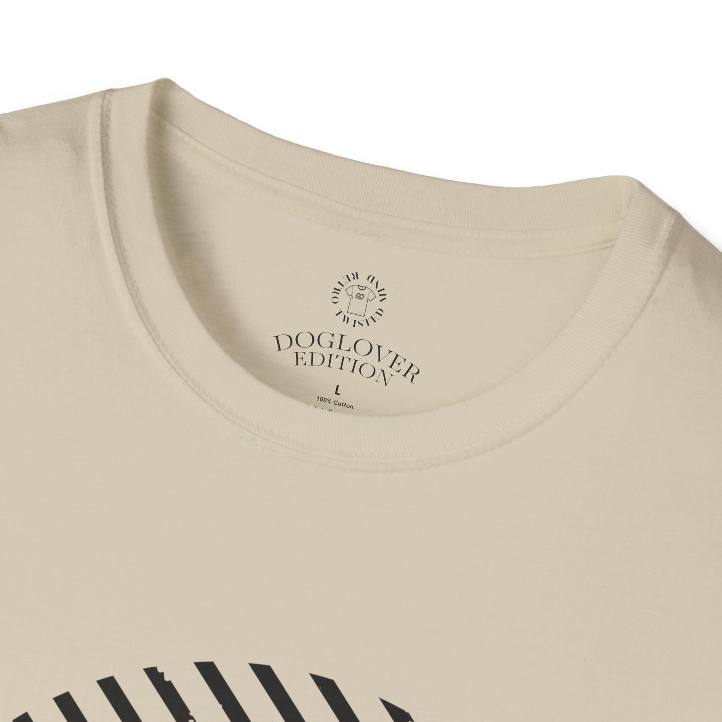 Pure Love Dog T-Shirt - Unisex Softstyle Tee for Dog Lovers