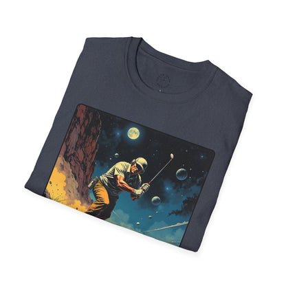 My Game, My Rules Unisex Softstyle T-Shirt - Retro Space Design, golf ,sport