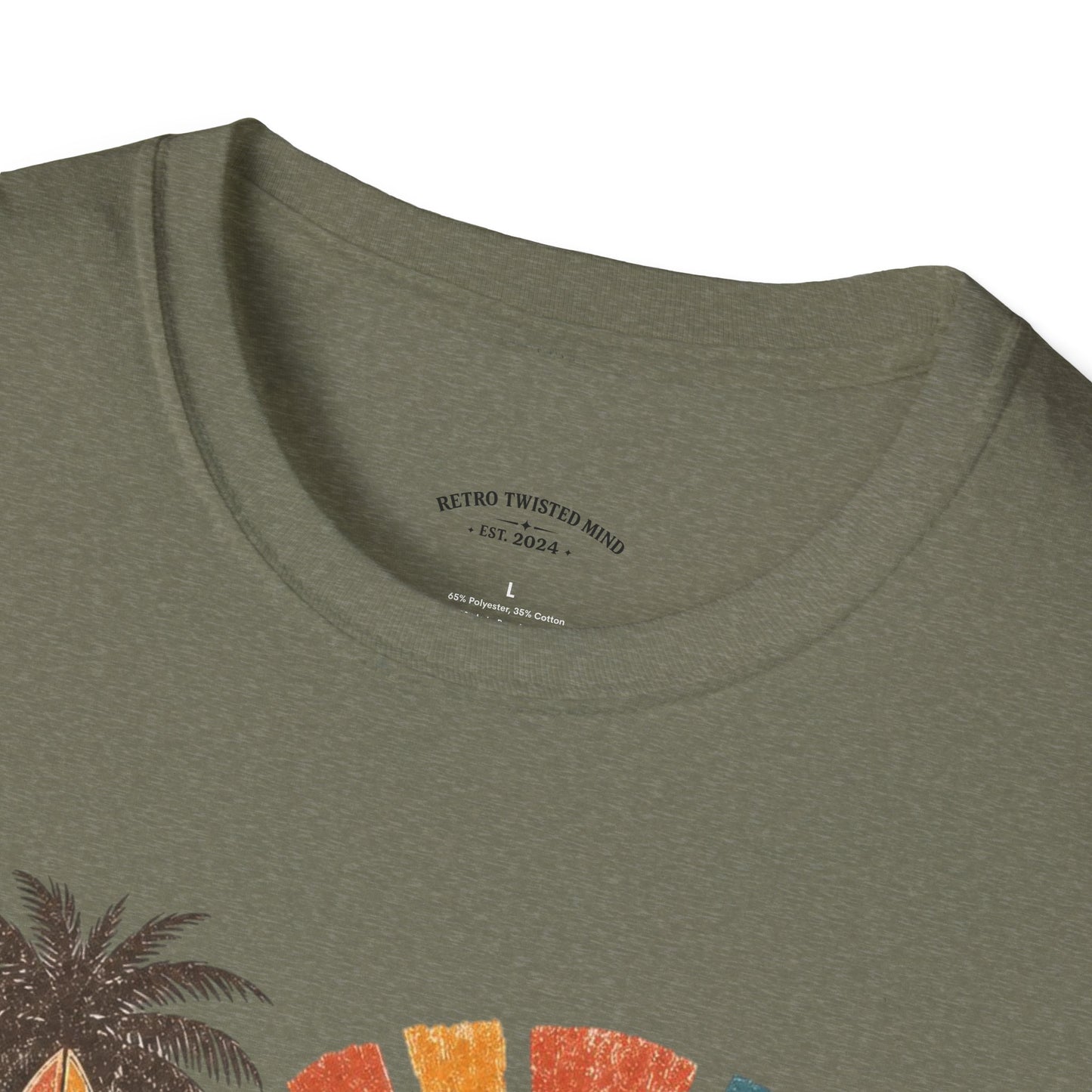 Retro Surf Sunset T-Shirt