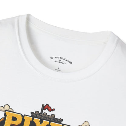Pixels Built Legends T‑Shirt — Retro Gaming Nostalgia Tee