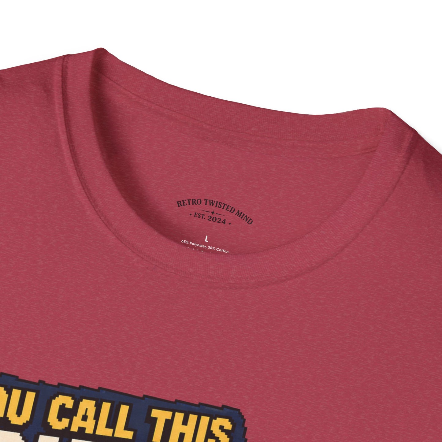T-Shirt — "You Call This Graphics?" Retro Gamer Vintage Video Game Tee