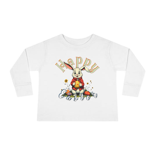 Happy Easter Toddler Long Sleeve Tee,baby