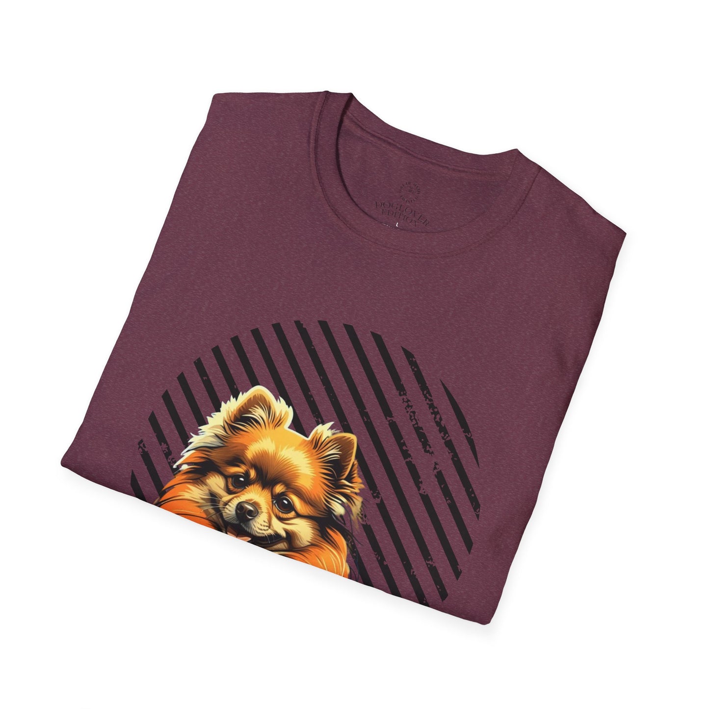 Pure Love Pomeranian T-Shirt - Unisex Softstyle Tee for Dog Lovers