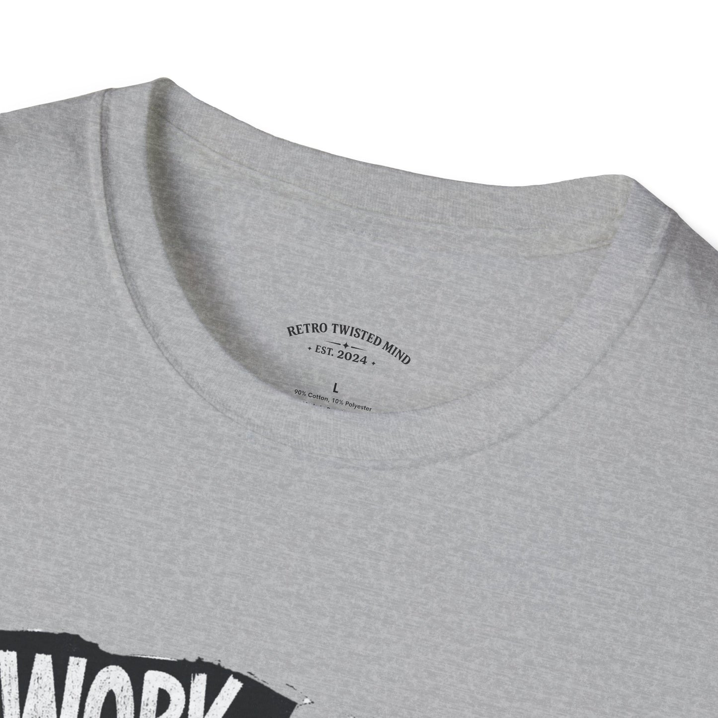 Cat Graphic T-Shirt — "I Work Hard So My Cat Can Live the Lifestyle I Deserve"