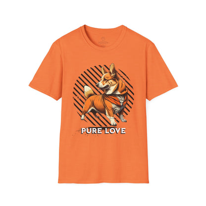 Pure Love Corgi Unisex Softstyle T-Shirt