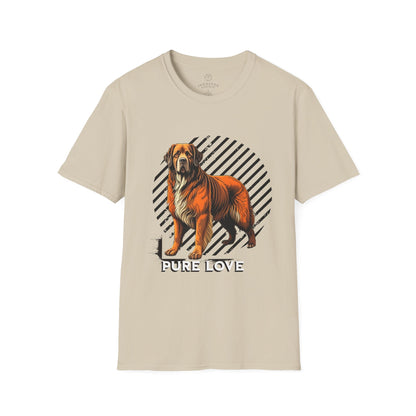 Pure Love Dog Unisex Softstyle T-Shirt - Perfect Gift for Pet Lovers