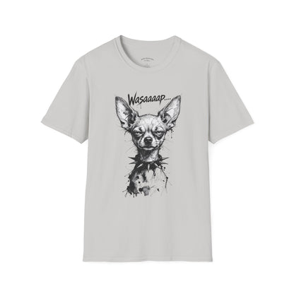 Chihuahua 'Wasaaaap' Graphic T-Shirt — Funny Dog Tee for Pet Lovers