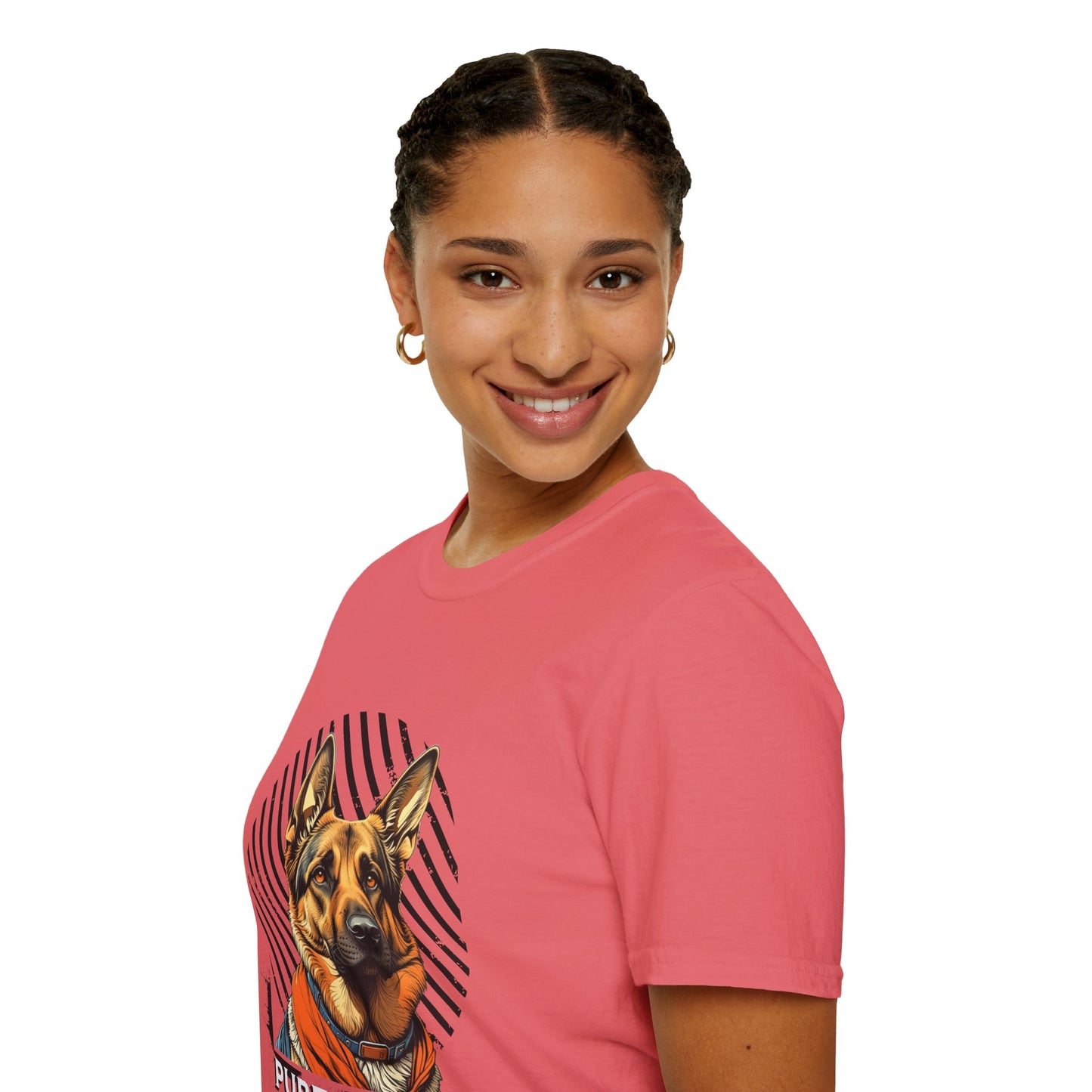 Pure Love Dog Art Unisex T-Shirt - Perfect Gift for Dog Lovers