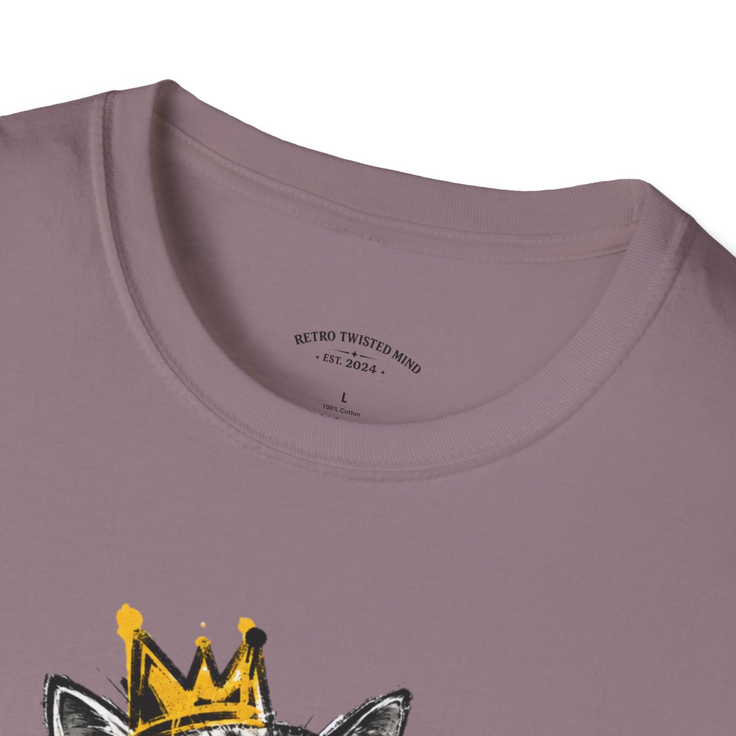 Cat Graphic Tee — "Cats Don't Have Owners They Have Staff"