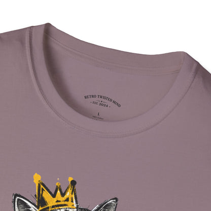 Cat Graphic Tee — "Cats Don't Have Owners They Have Staff"