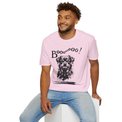 Rottweiler Boo! T-Shirt — Spooky Dog Halloween Tee