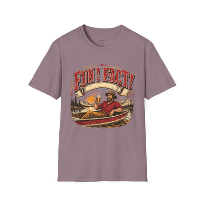 Fun! Fact! T-Shirt — Vintage Beer Drinker Graphic Tee