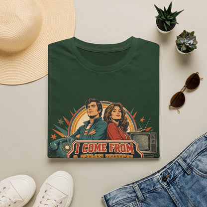 Vintage Road Trip T-Shirt — "I Come From A Time When" Retro Couple Graphic