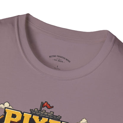 Pixels Built Legends T‑Shirt — Retro Gaming Nostalgia Tee