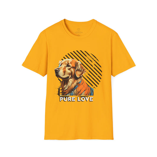 Pure Love Dog Unisex Softstyle T-Shirt - Perfect for Pet Lovers