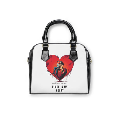 Heartfelt Shoulder Handbag - "Place in My Heart" Design