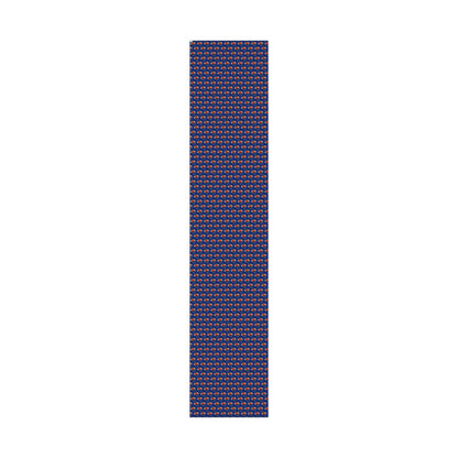 Christmas Cornucopia Gift Wrap Paper – Festive Blue Holiday Wrapping