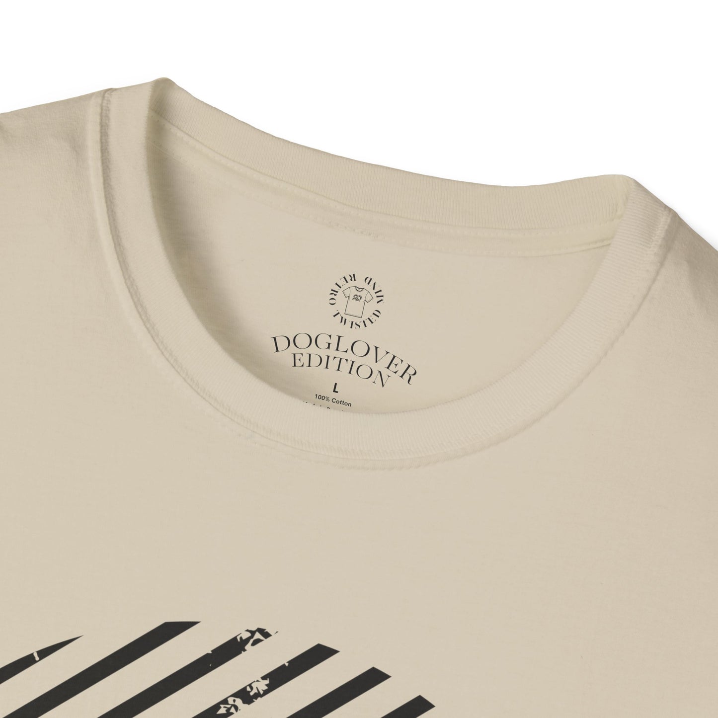 Pure Love Unisex Softstyle T-Shirt - Pitbull Design