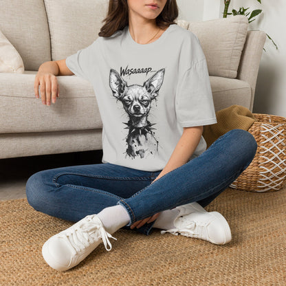 Chihuahua 'Wasaaaap' Graphic T-Shirt — Funny Dog Tee for Pet Lovers