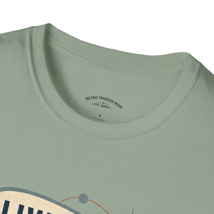 Cat T-Shirt — "Living with a Cat is Basically Having a Furry CEO" Retro Graphic