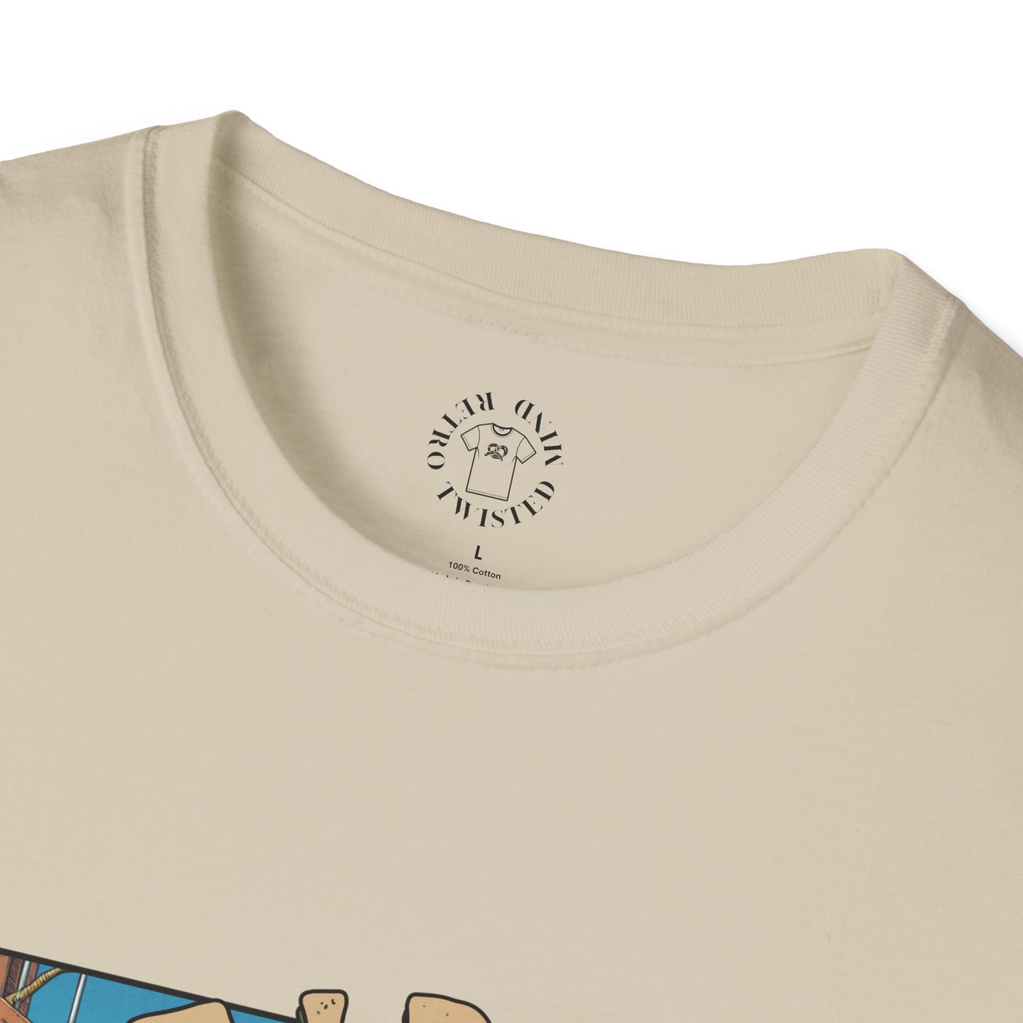 Florida Alligator Unisex Softstyle T-Shirt - Retro Vibe Casual Tee,vacation ,florida,