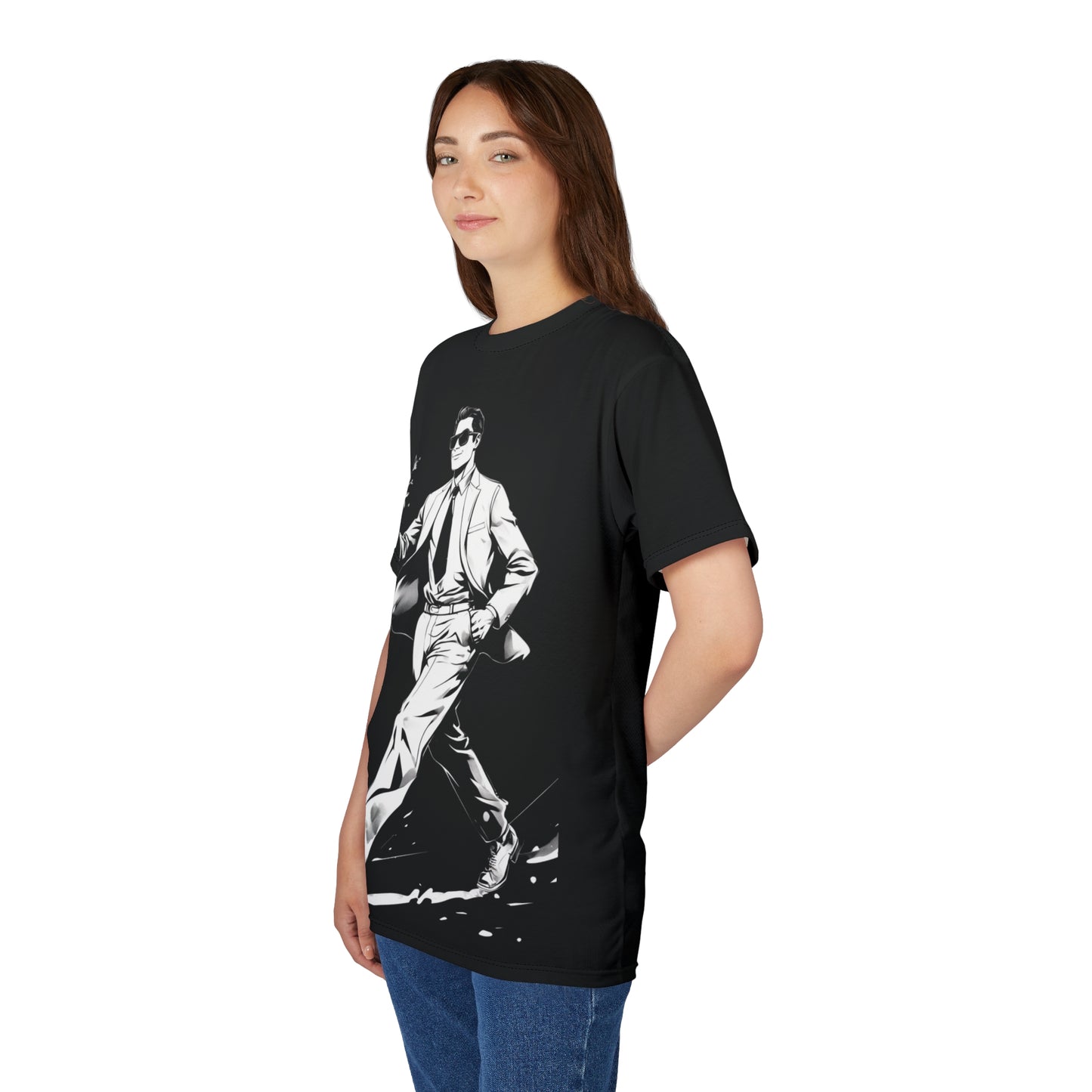 Valentine's Day Polyester Tee