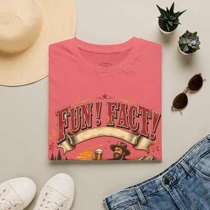 Fun! Fact! T-Shirt — Vintage Beer Drinker Graphic Tee