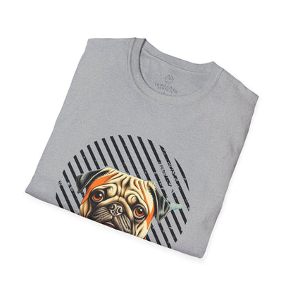 Pure Love Pug T-Shirt - Unisex Softstyle Tee