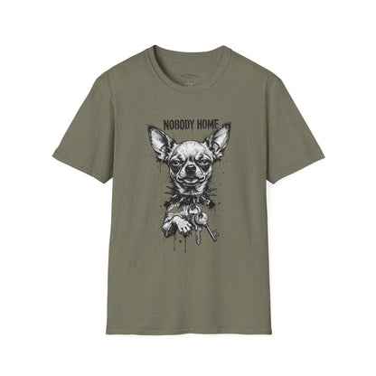 Chihuahua 'Nobody Home' Graphic T-Shirt