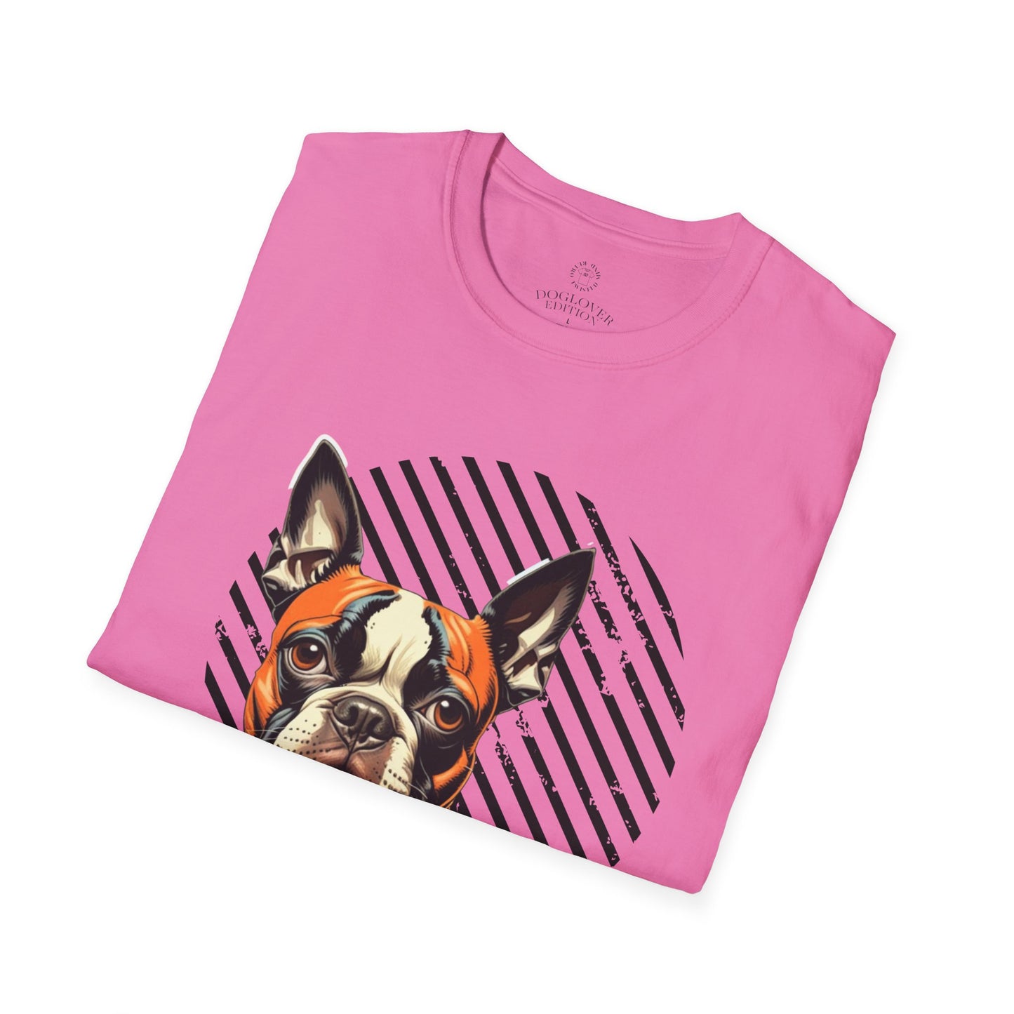 Pure Love French Bulldog T-Shirt | Unisex Softstyle Tee for Dog Lovers
