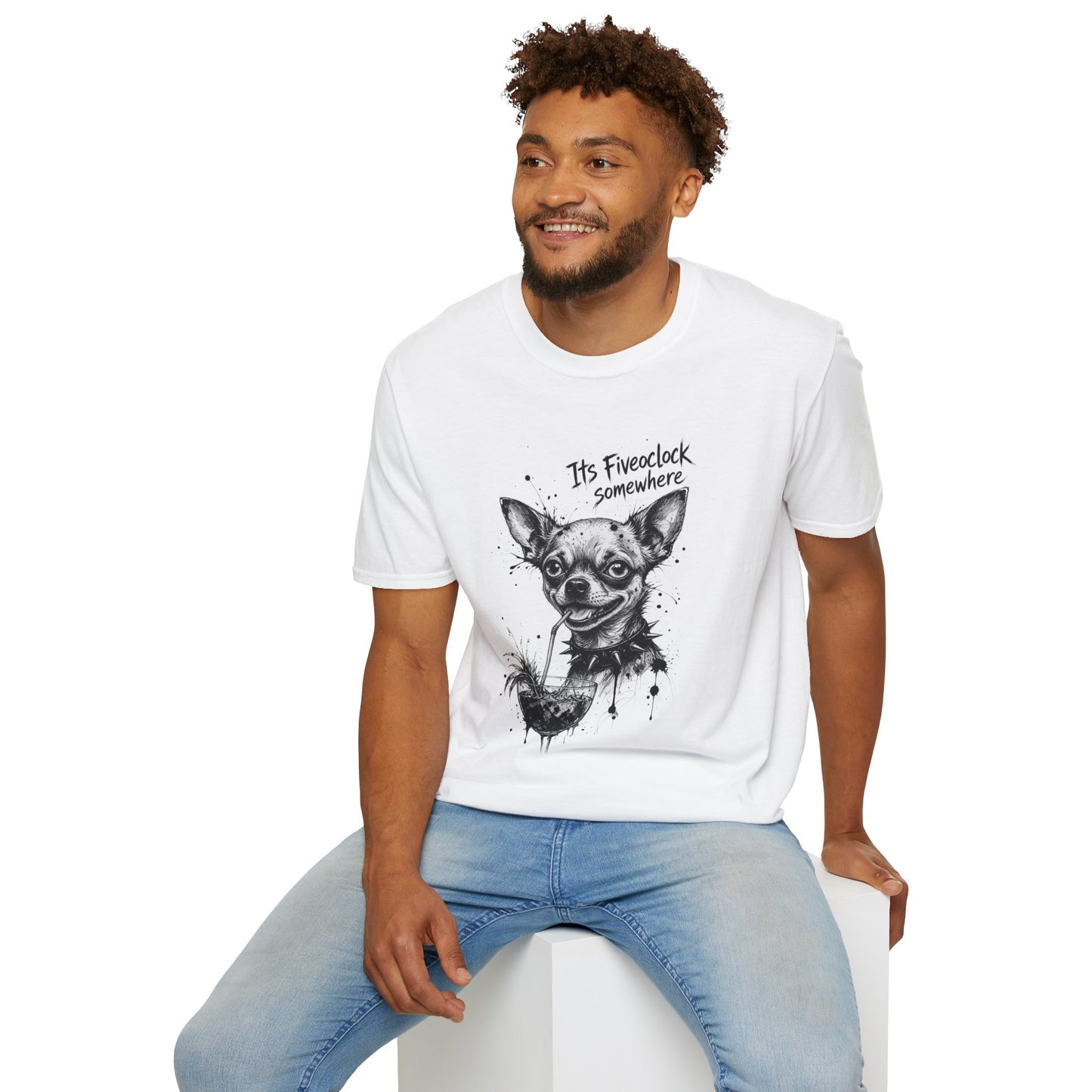 Chihuahua 'It's Five O'Clock Somewhere' T-Shirt