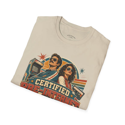 Certified Pre-Pandemic Survivor T-Shirt — Retro 70s Vintage Graphic