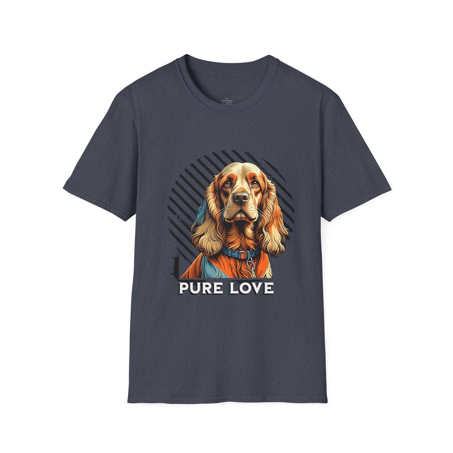 Pure Love Unisex Softstyle T-Shirt - Dog Lover Gift
