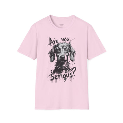 Are You Serious? Dachshund Graphic T-Shirt